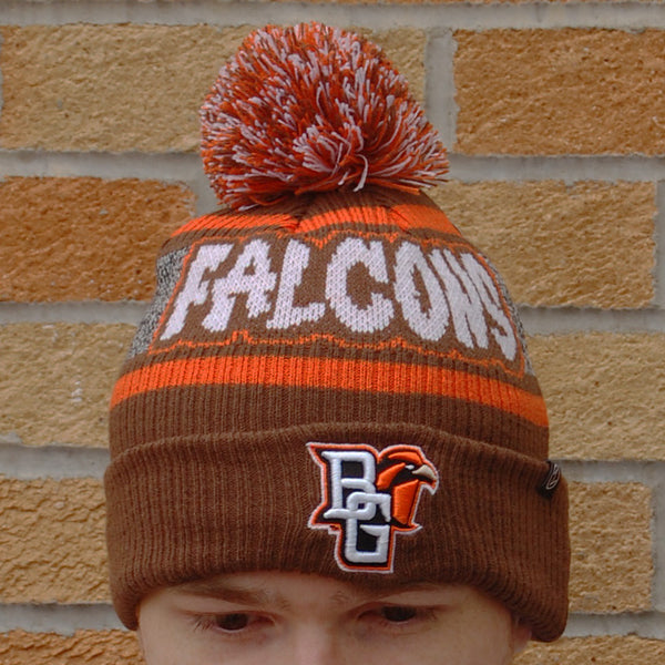 Zephyr YOUTH Falcons Shift Orange/Brown/White Knit Hat – Falcon