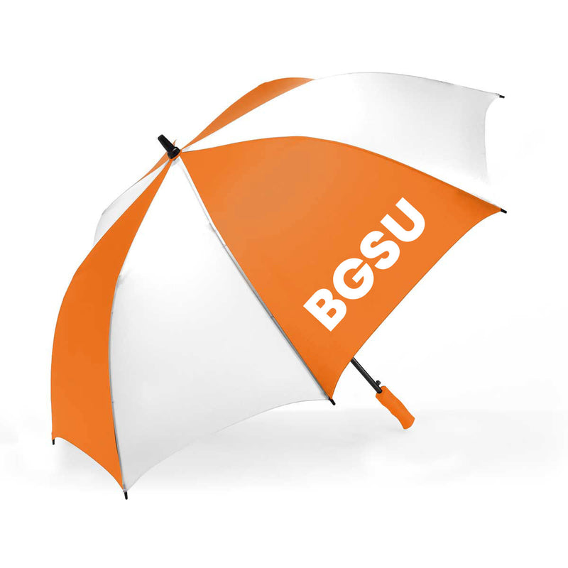 BGSU Orange/White Umbrella