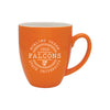 BGSU Falcons Orange Duo Tone Bistro Mug