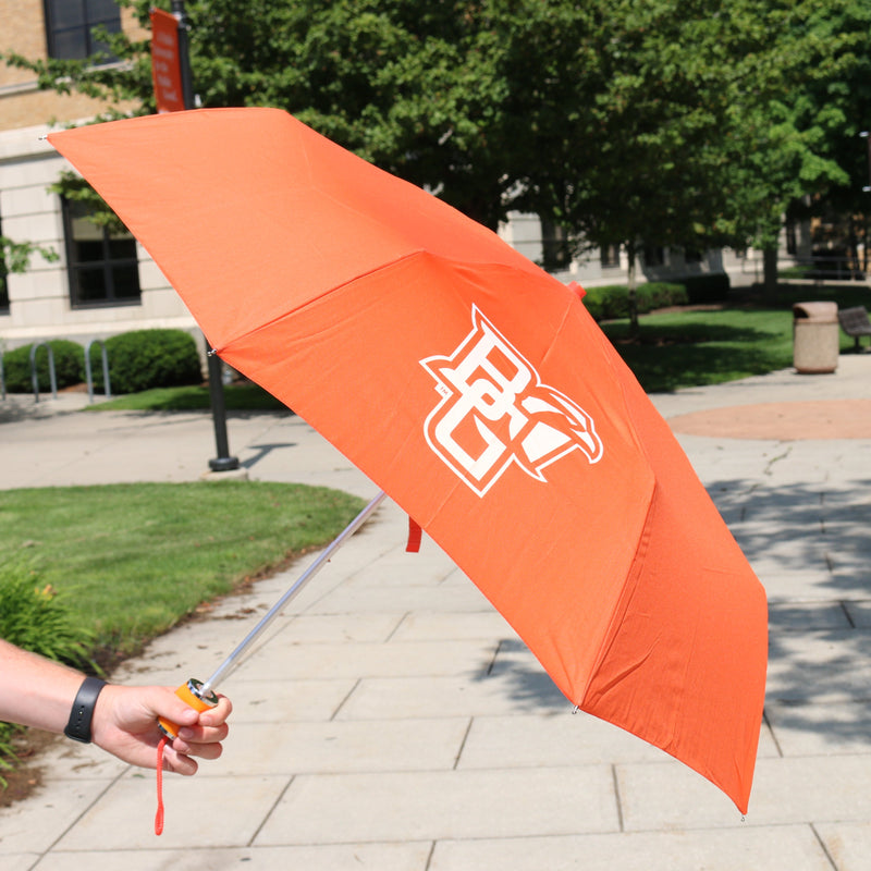 BG Orange Cushie Handle Umbrella
