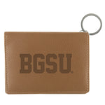 BGSU Leather Velcro ID Wallet