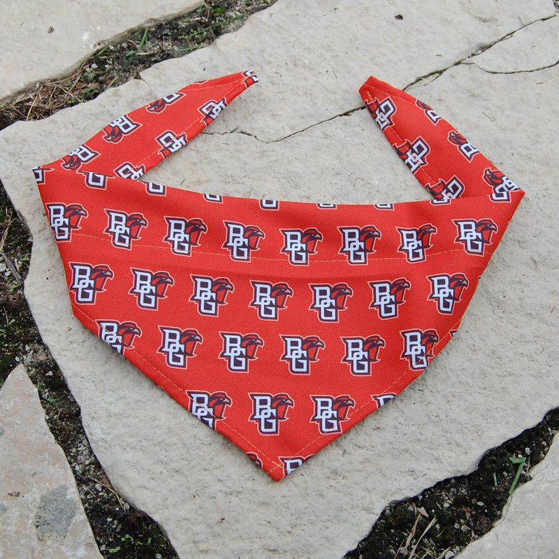 BGSU Sublimated Peekaboo Pet Bandana