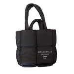 Logo Brand Bowling Green Falcons Black Puffer Tote