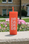 BGSU Travel Straw Tumbler 17oz.