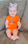 BGSU Champion Orange Infant Onesie
