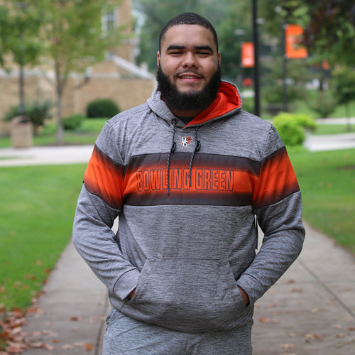 Toddler Orange Bowling Green St. Falcons Quarter-Zip Jacket