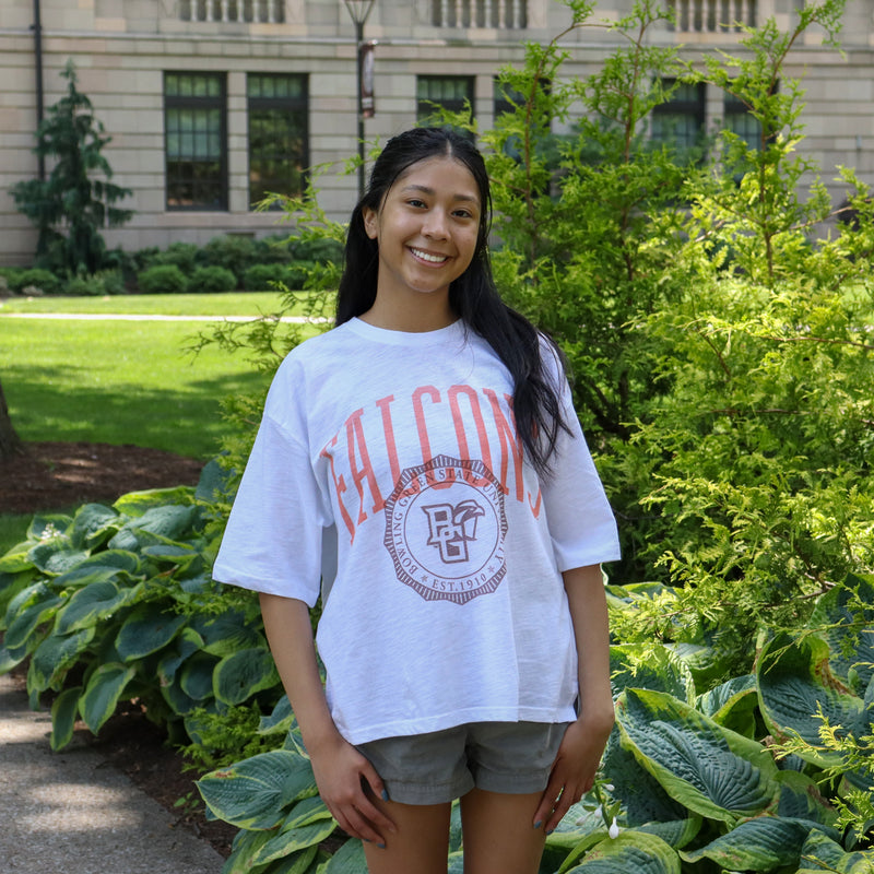 PB Lawrence Falcons Seal Oversized Tee