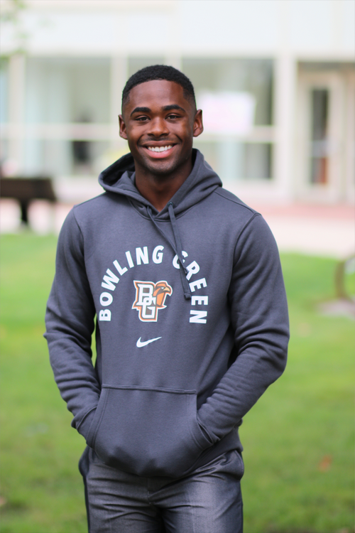 Men's Nike Brown Bowling Green St. Falcons Club Fleece Pullover Hoodie