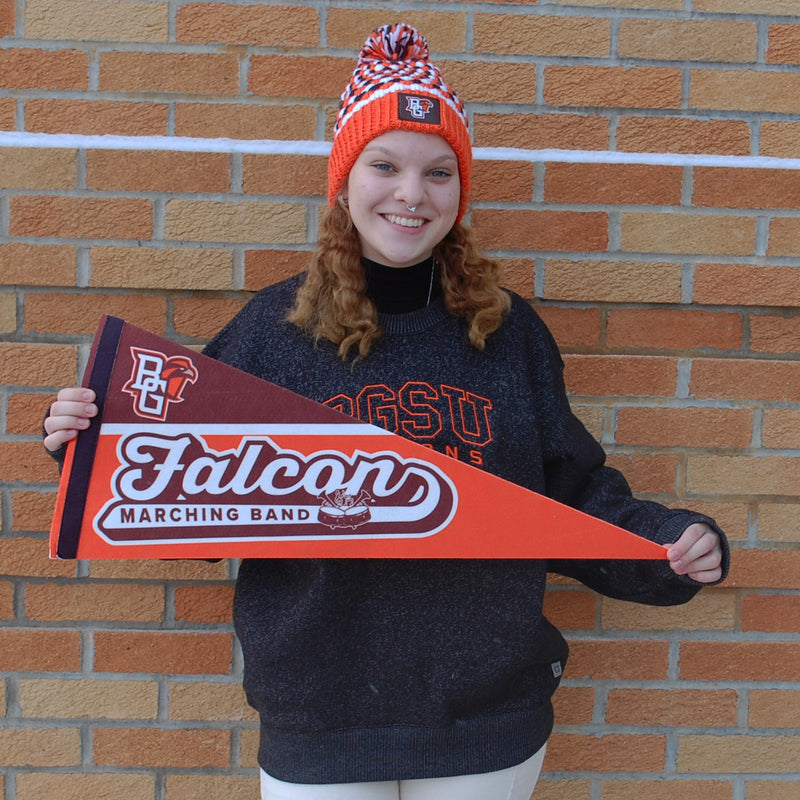 BGSU Falcon Marching Band Pennant 12x30"