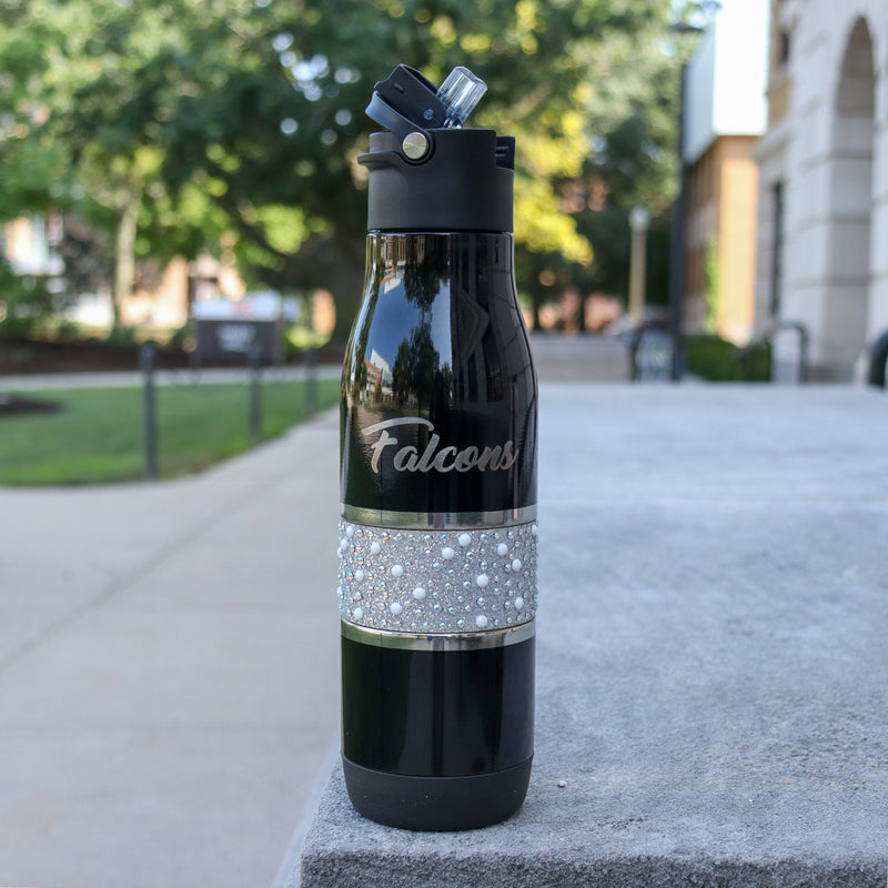 Nordic Falcons Mybevi 20oz Black Sport Bottle