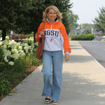 Zoozatz Ladies BGSU Huddle 1/4 Zip