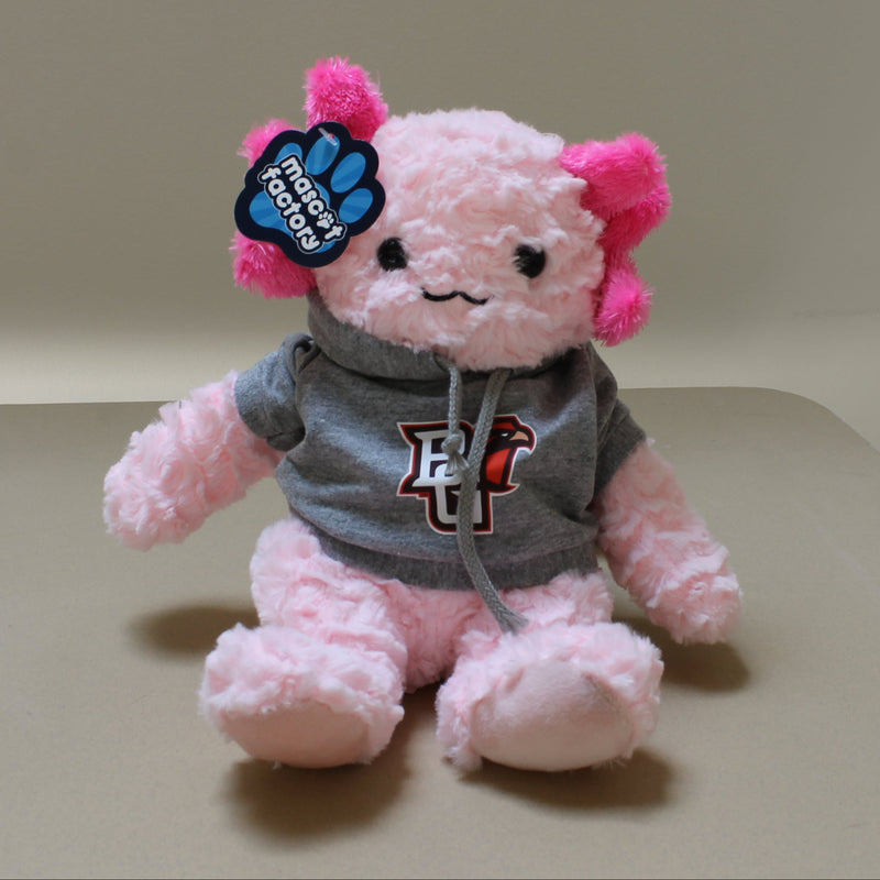 Mascot BGSU Hoodie Cuddle Buddy Axoltyl