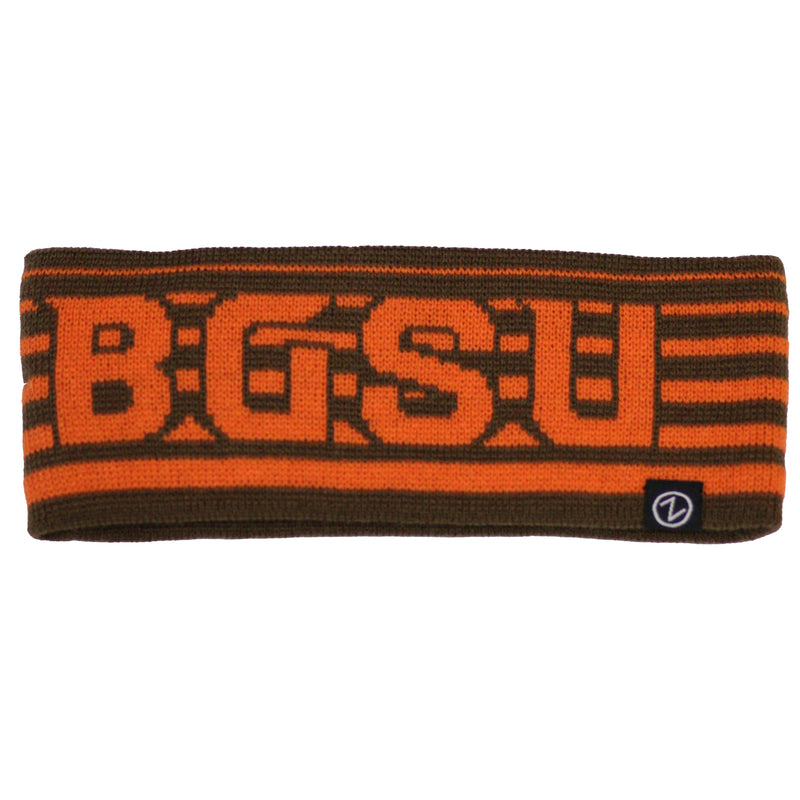 Zephyr BGSU Falcons Knit headband