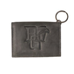 MCM Peekaboo Black Leather Snap ID Holder