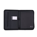 BGSU Zippered Padfolio Black