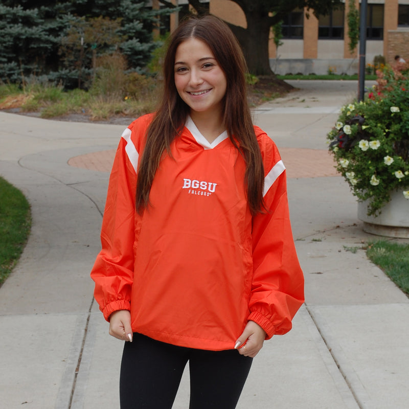 Summit Ladies BGSU Rain Jacket Slouchy Pullover