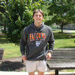 Ouray Falcons Bowling Green Pigment Dyed Hoodie