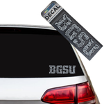 CDI Decal BGSU Zebra Print