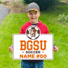 BGSU Soccer Custom Yard Sign