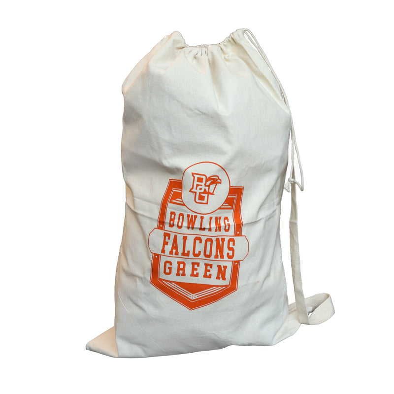 Spirit BGSU Natural Laundry Bag