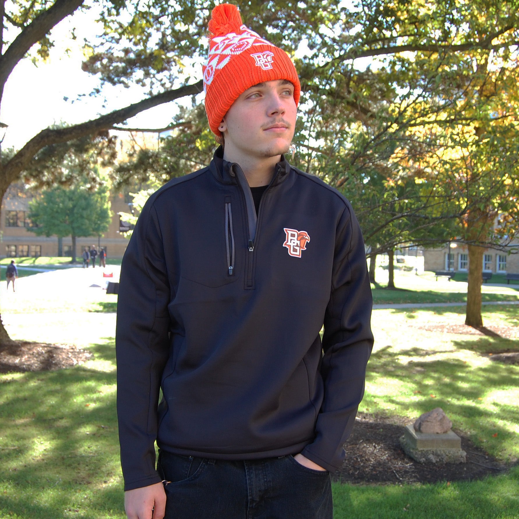 Antigua Peekaboo Generation 1/4 Zip – Falcon Outfitters BGSU