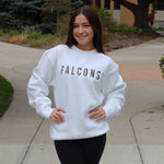 Gear Unisex Falcons Flowers Embroidered Crew