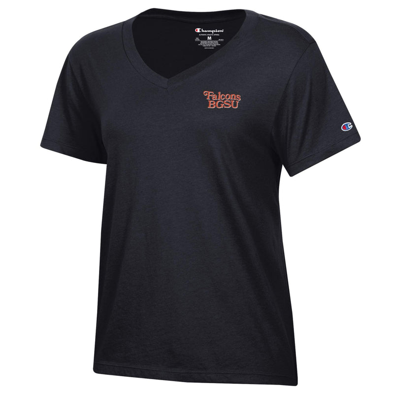 Champion Ladies Falcons BGSU Vneck Tee