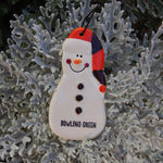 BGSU Ceramic Snowmen Ornaments - Various Designs