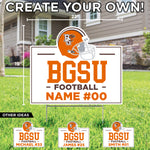 BGSU Football Custom Yard Sign