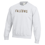 Gear Unisex Falcons Flowers Embroidered Crew