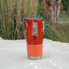 Logo Brand Gameday 30oz Orange  Stainless Steel Tumbler