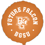 BGSU Future Falcon 18" Foil Round Balloon, Orange