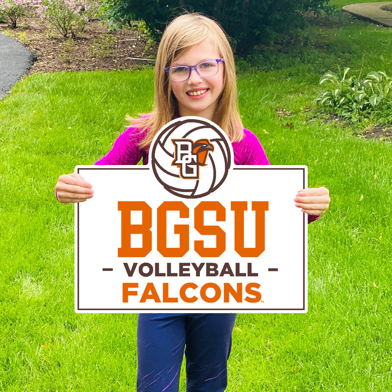 BGSU Volleyball Yard Sign