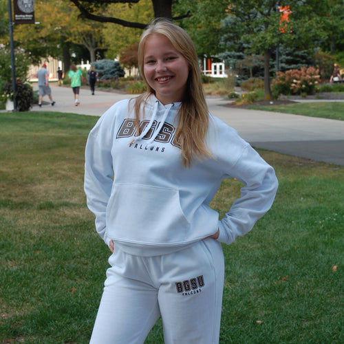 Ladies Champion BGSU Glitter Powerblend Hoodie