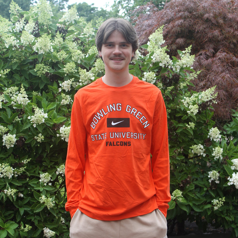 Nike BGSU Club Long Sleeved Tee