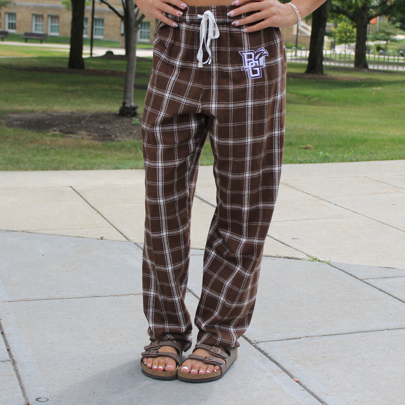 Boxercraft Peekaboo Varsity Flannel Pant Espresso Brown
