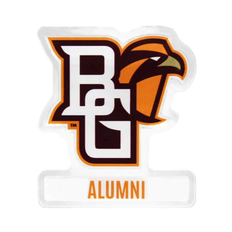 Acrylic BGSU Peekaboo Alumni Magnet