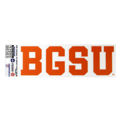 BGSU Wrestling Decal 6X6 – Elite Collegiate Apparel