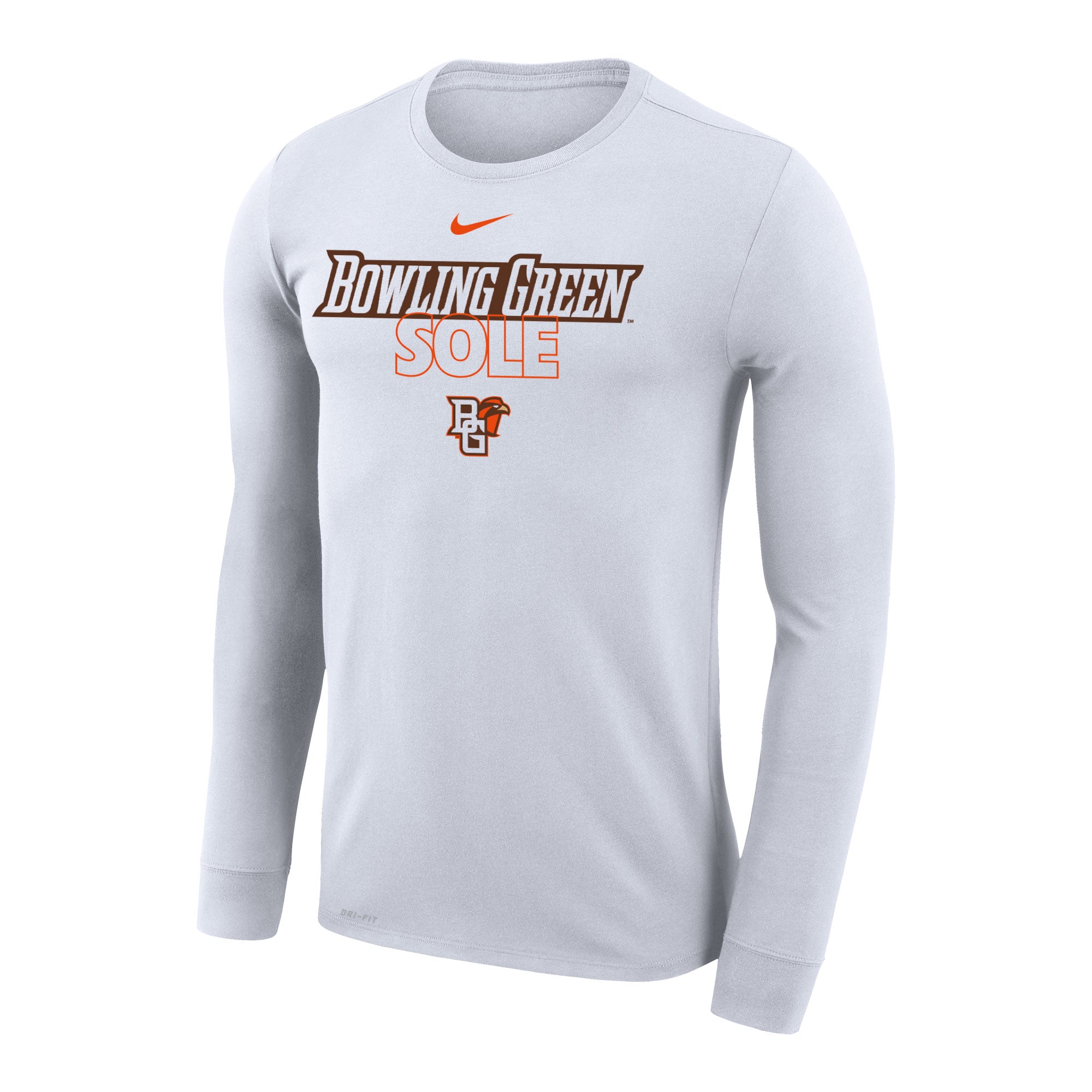 Youth Champion Gray Bowling Green St. Falcons Jersey Long Sleeve T