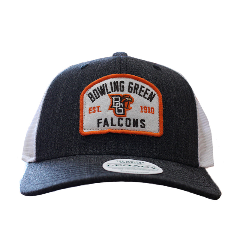 Legacy Malange Bowling Green Falcons Patch Trucker Hat