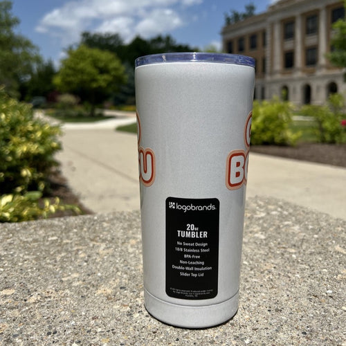 Go BGSU Sparkly Tumbler